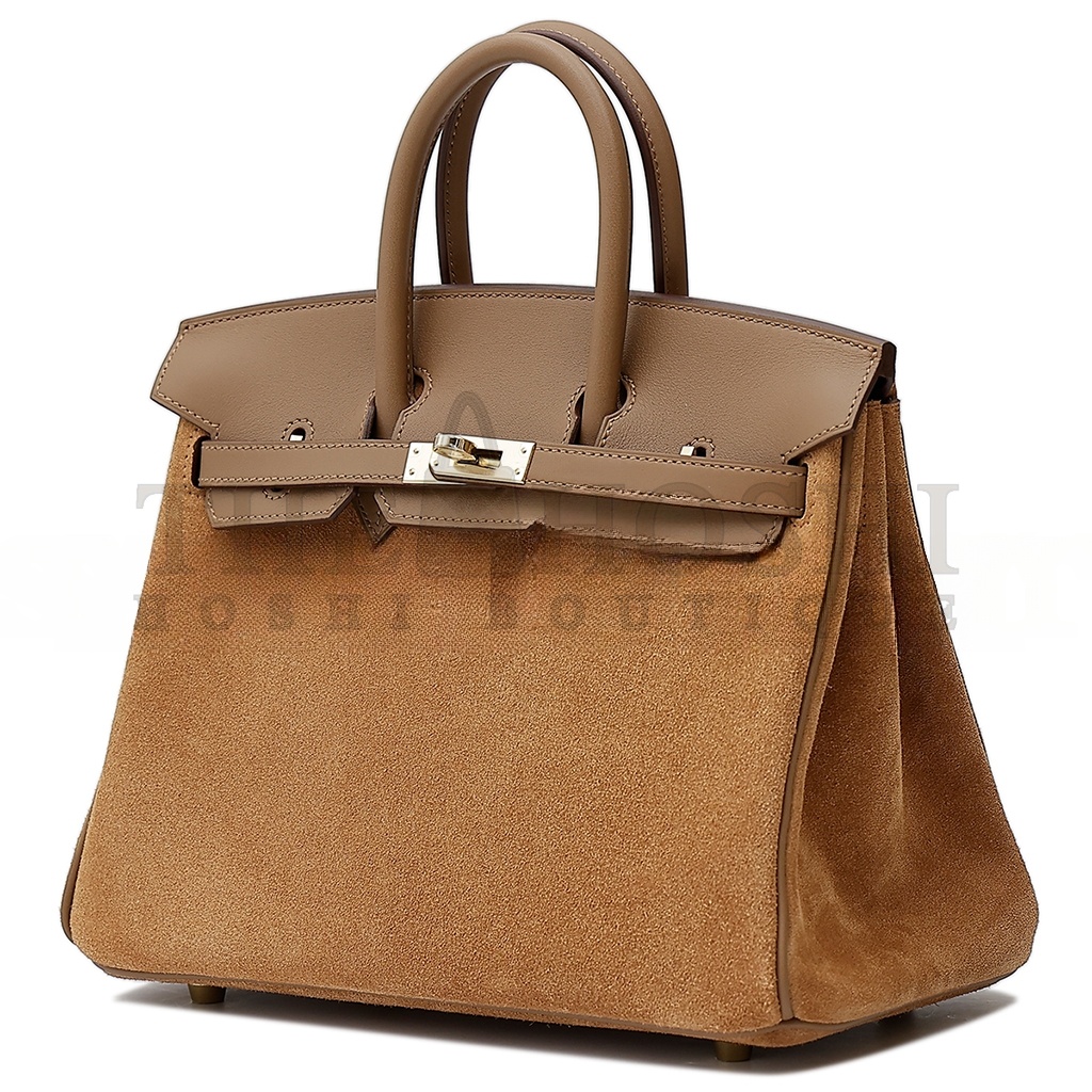 H**me5 BIRKIN 25 3G ALEZAN CHESTNUT BAG 2376731 (25*20*13cm) Master Quality